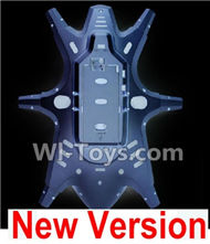 HuaJun Toys W609-7 W609-8 Parts-03-02 Bottom shell cover-Blue,HuaJun Toys W609-7 W609-8 RC Hexadcopter Drone Spare Parts,HJ Toys W609-7 W609-8 Accessoriess Replacement